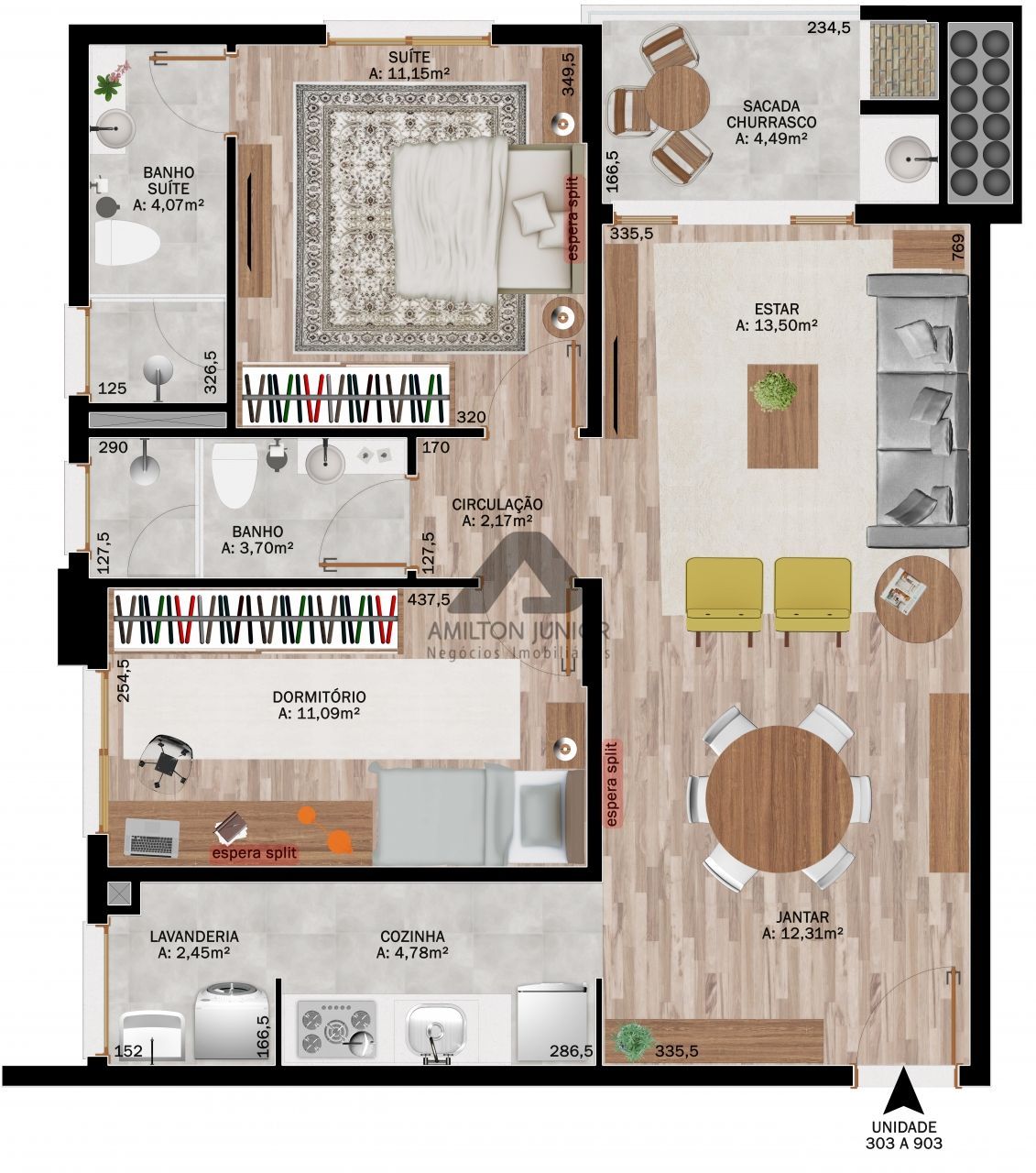 Apartamento à venda com 2 quartos, 80m² - Foto 10