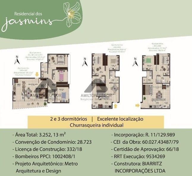 Apartamento à venda com 2 quartos, 77m² - Foto 2