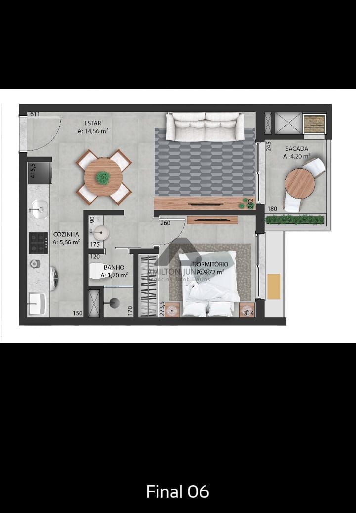 Apartamento à venda com 2 quartos, 66m² - Foto 9