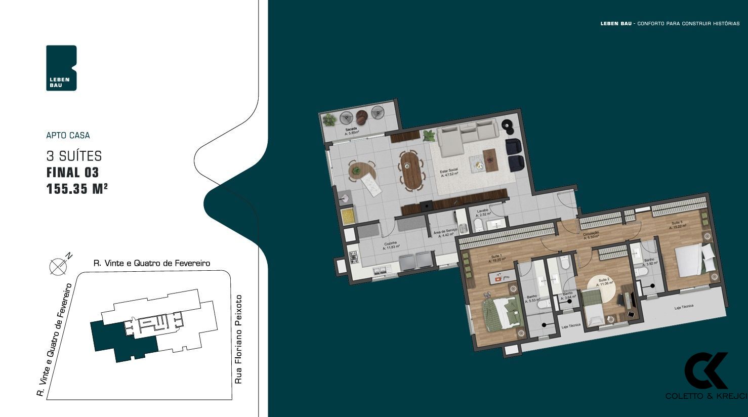 Apartamento, 3 quartos, 155 m² - Foto 6