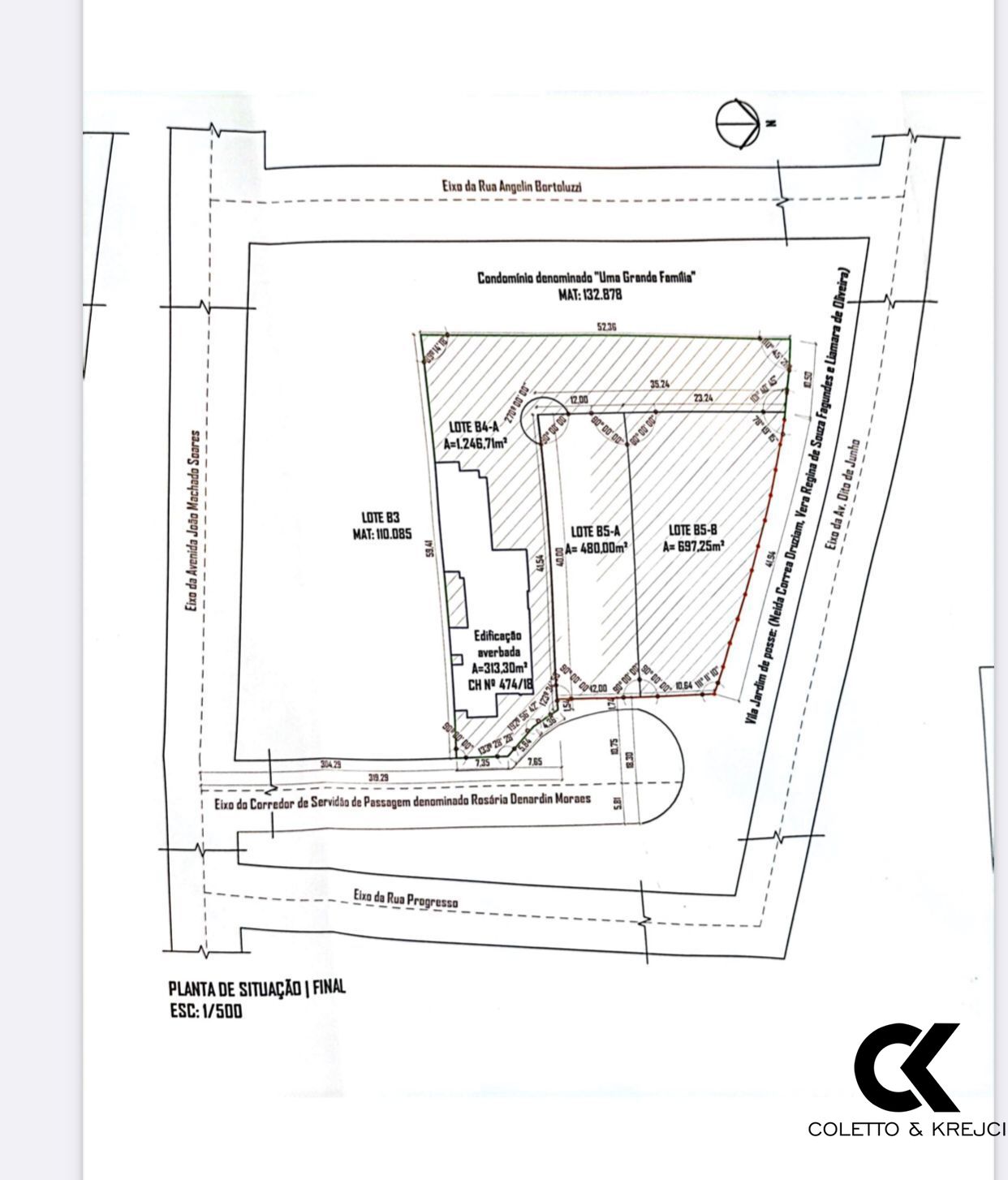 Terreno à venda, 679m² - Foto 1