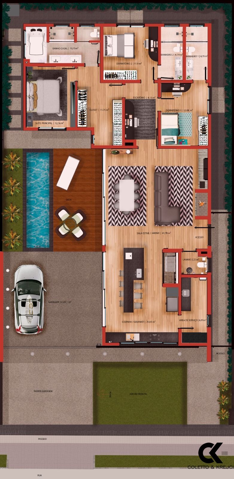 Casa, 3 quartos, 217 m² - Foto 16