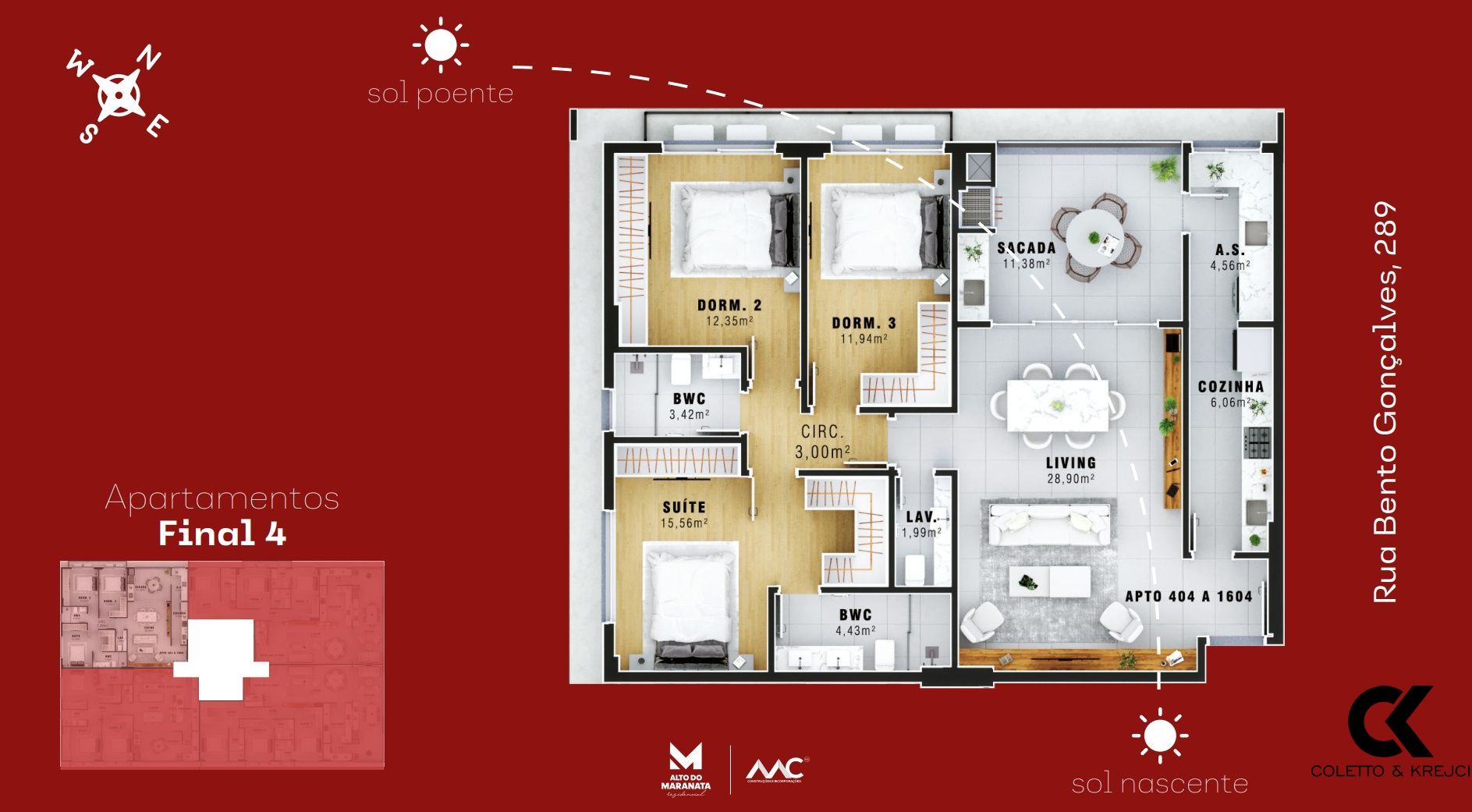 Apartamento à venda com 3 quartos, 120m² - Foto 13