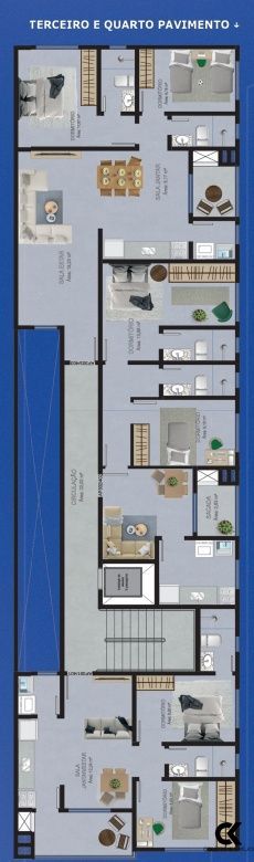 Apartamento à venda com 2 quartos, 60m² - Foto 2