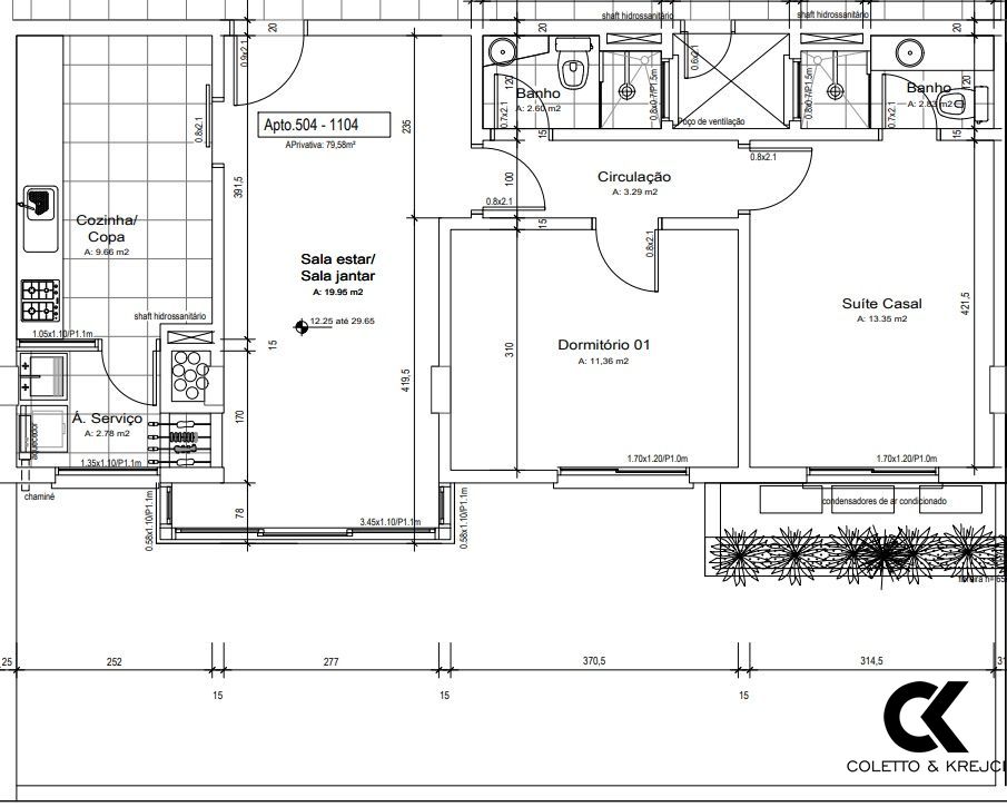 Apartamento à venda com 2 quartos, 79m² - Foto 9