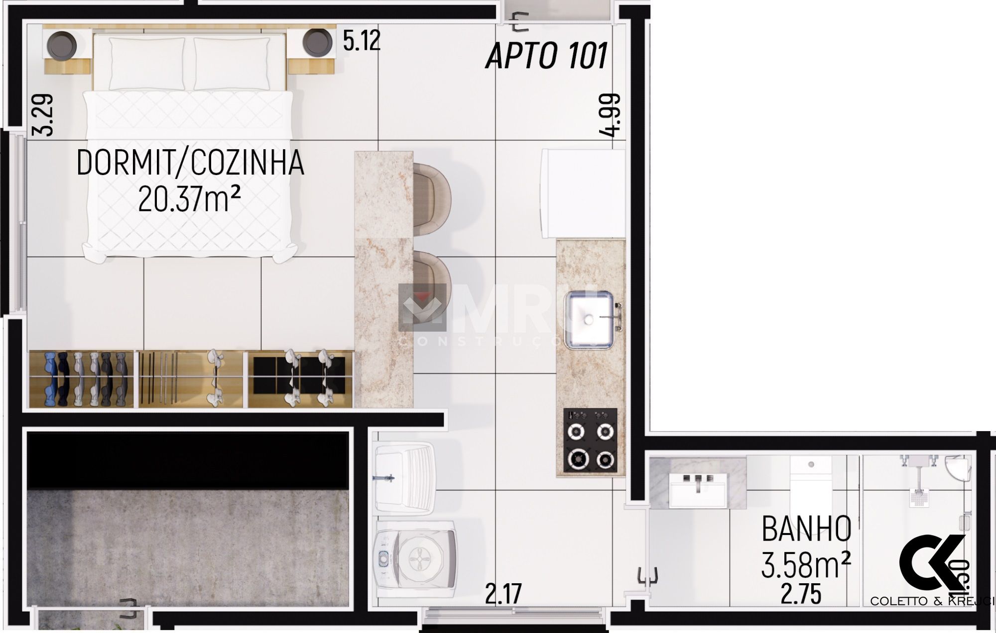 Prédio Inteiro à venda com 1 quarto, 29m² - Foto 2