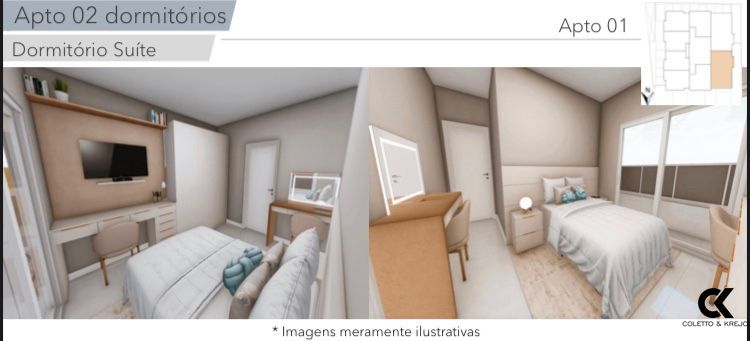 Apartamento à venda com 2 quartos, 67m² - Foto 7