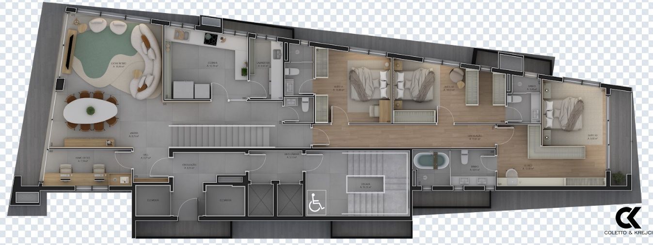 Cobertura, 3 quartos, 351 m² - Foto 7