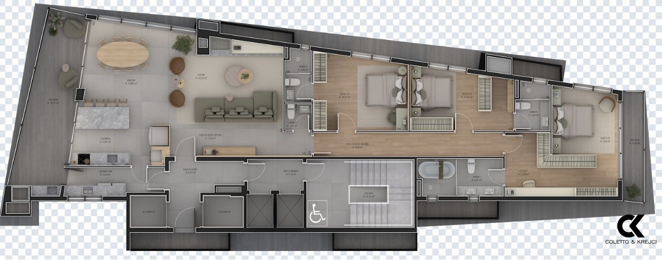 Apartamento, 3 quartos, 181 m² - Foto 8