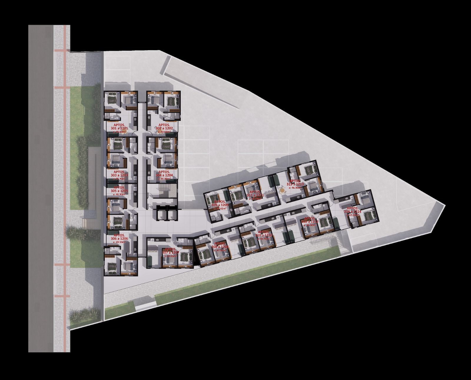 Apartamento, 1 quarto, 25 m² - Foto 2