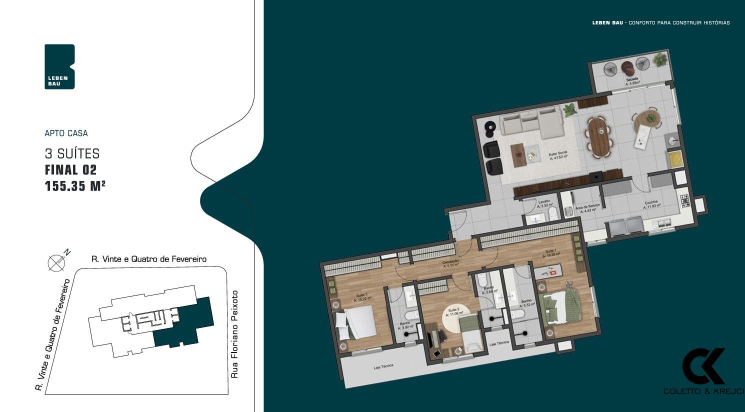 Apartamento, 3 quartos, 155 m² - Foto 6