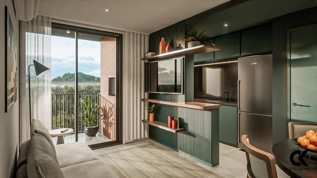 Apartamento, 1 quarto, 37 m² - Foto 1