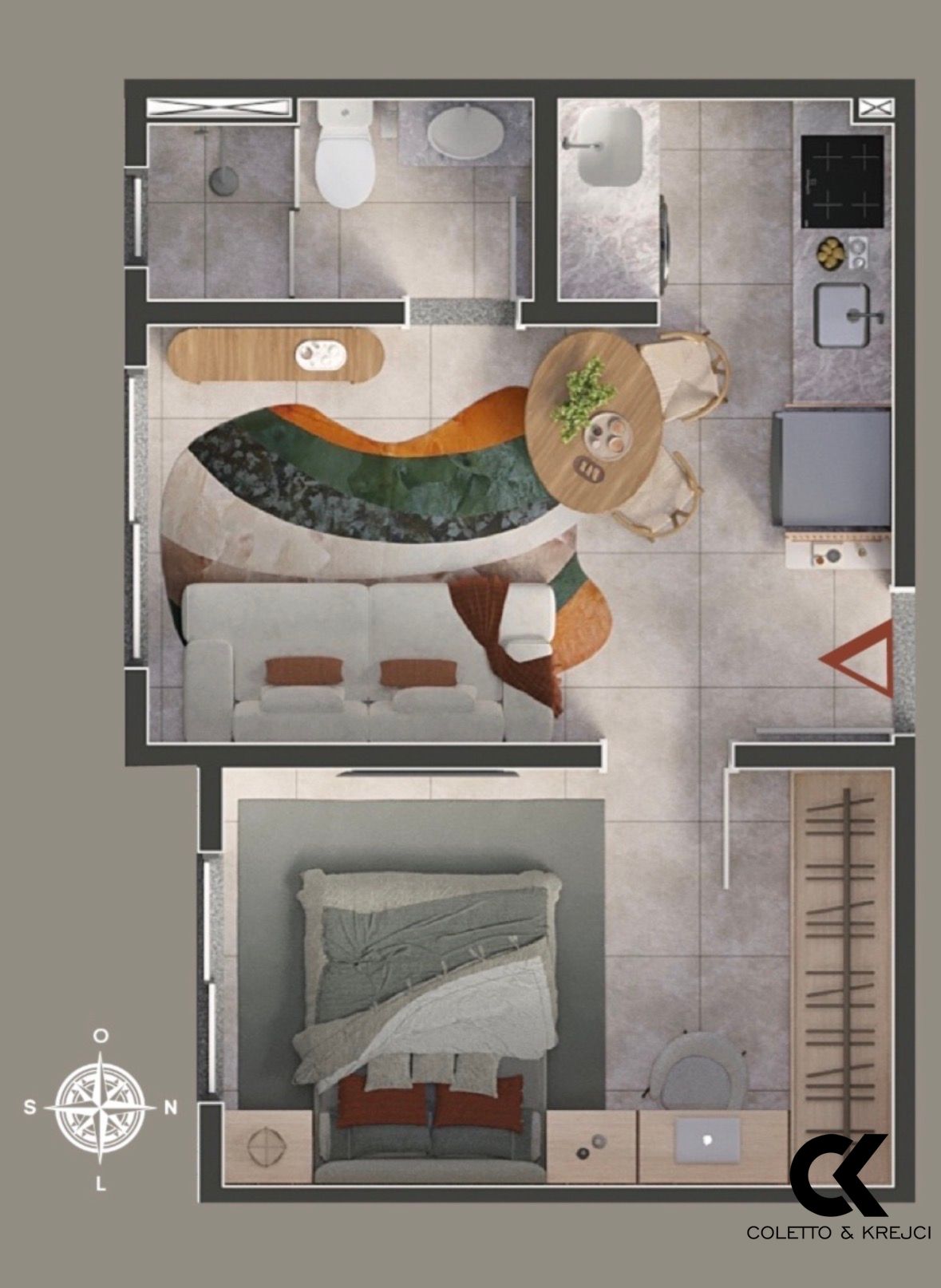 Apartamento, 1 quarto, 29 m² - Foto 5