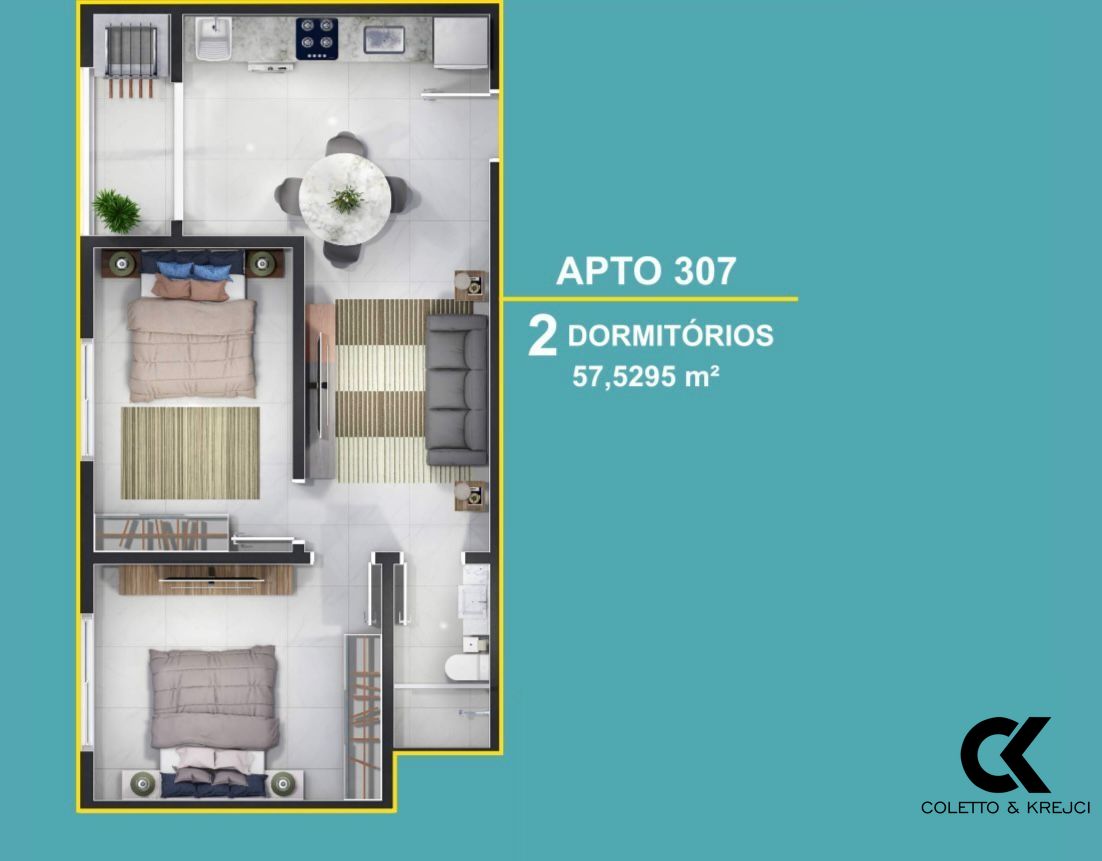Apartamento, 2 quartos, 68 m² - Foto 10