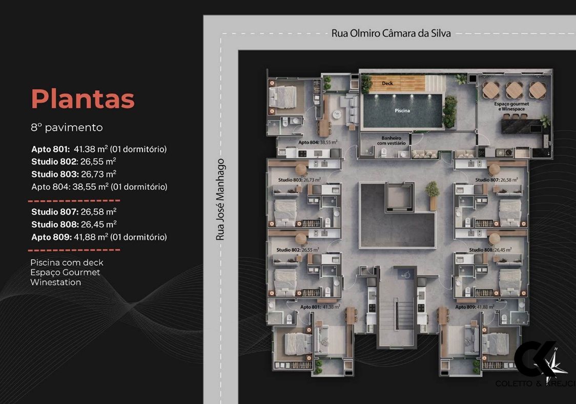 Apartamento, 1 quarto, 41 m² - Foto 6