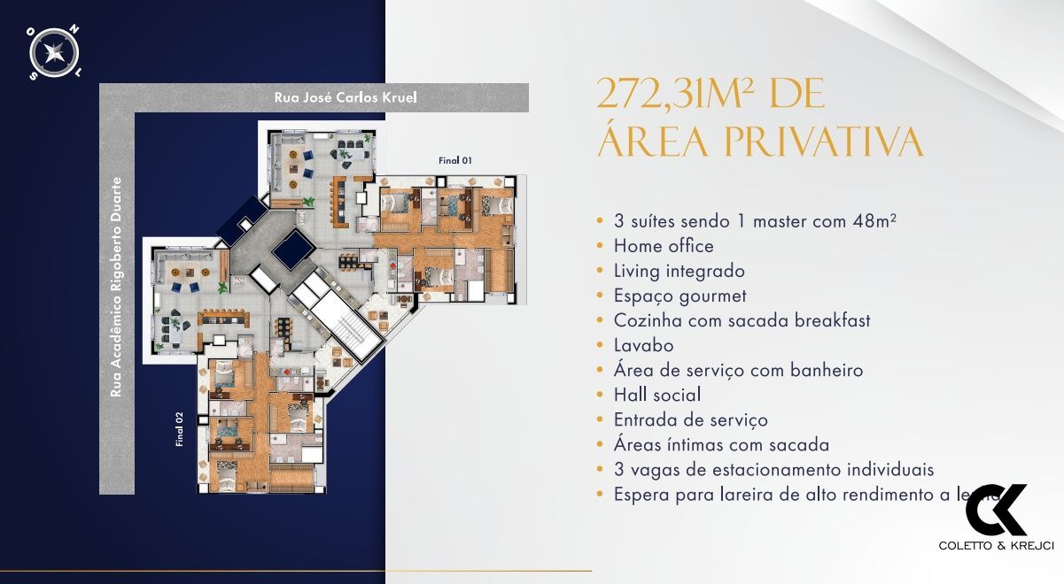 Apartamento, 3 quartos, 247 m² - Foto 14