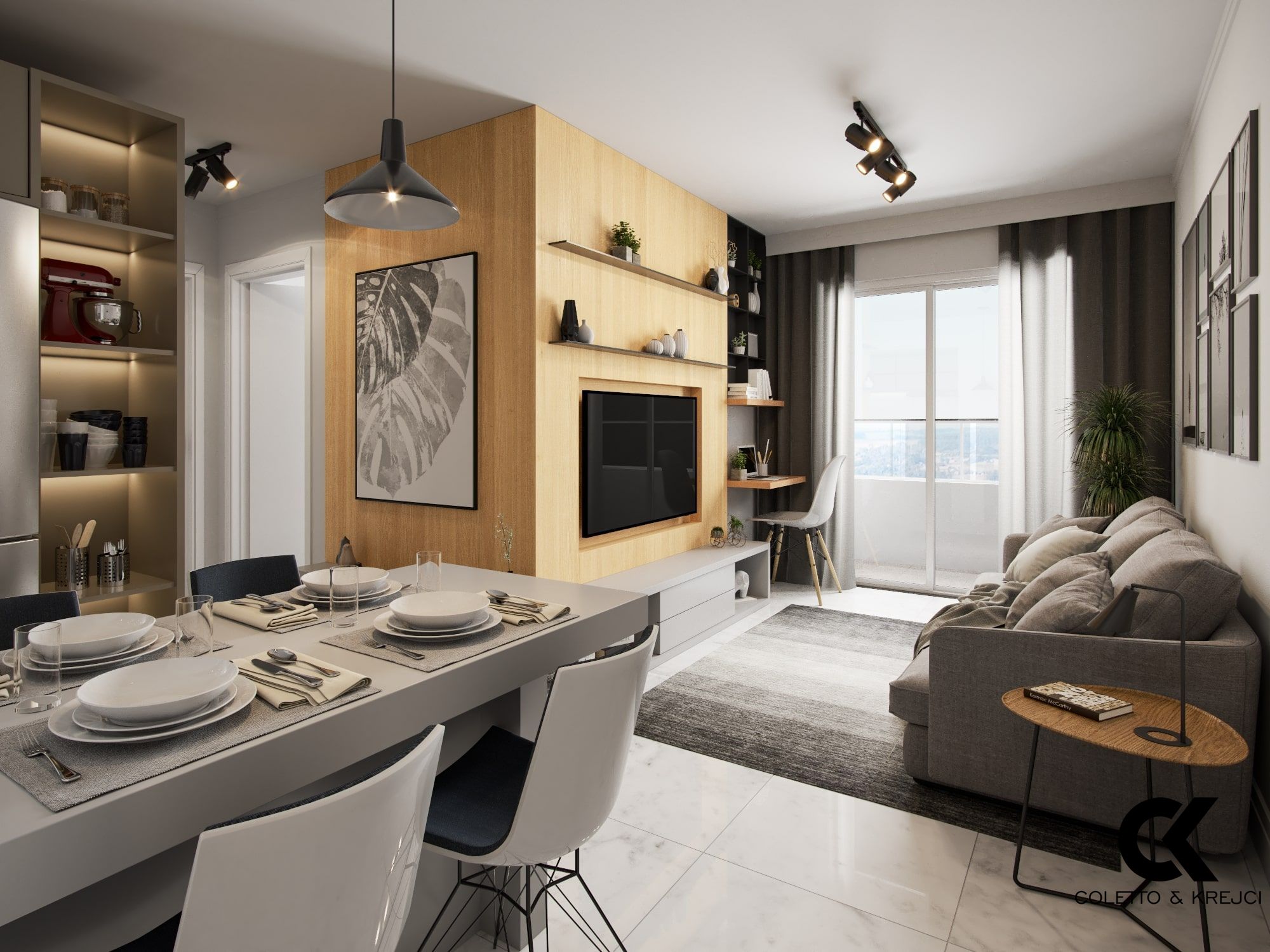 Apartamento, 2 quartos, 60 m² - Foto 2