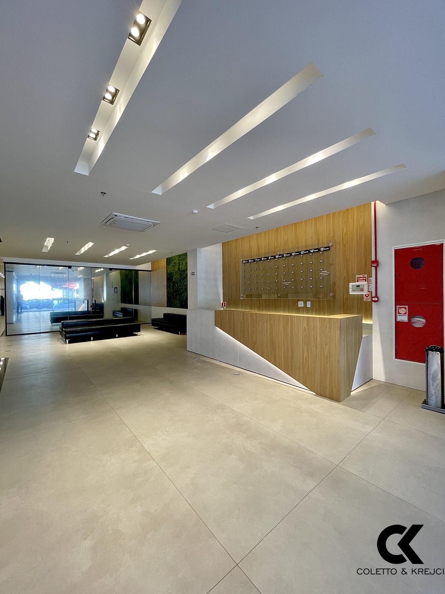 Conjunto Comercial-Sala para alugar com 1 quarto, 58m² - Foto 2