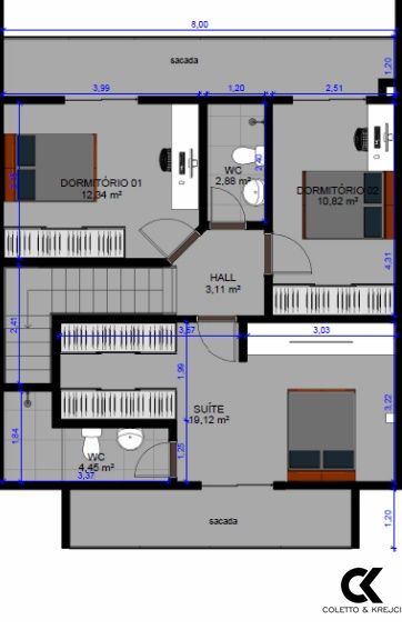 Casa à venda com 3 quartos, 141m² - Foto 7