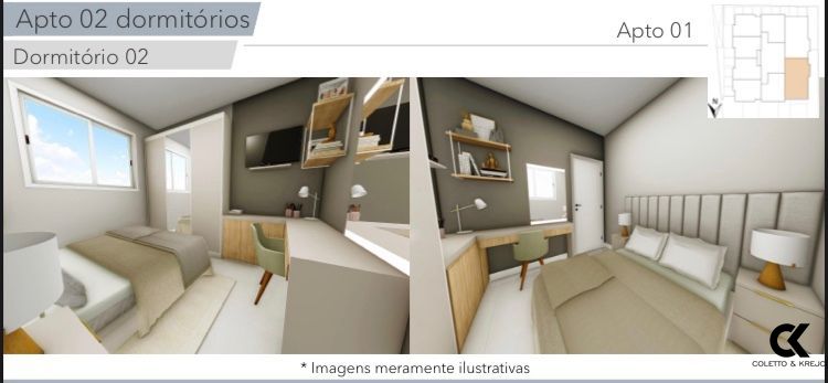 Apartamento à venda com 2 quartos, 67m² - Foto 10