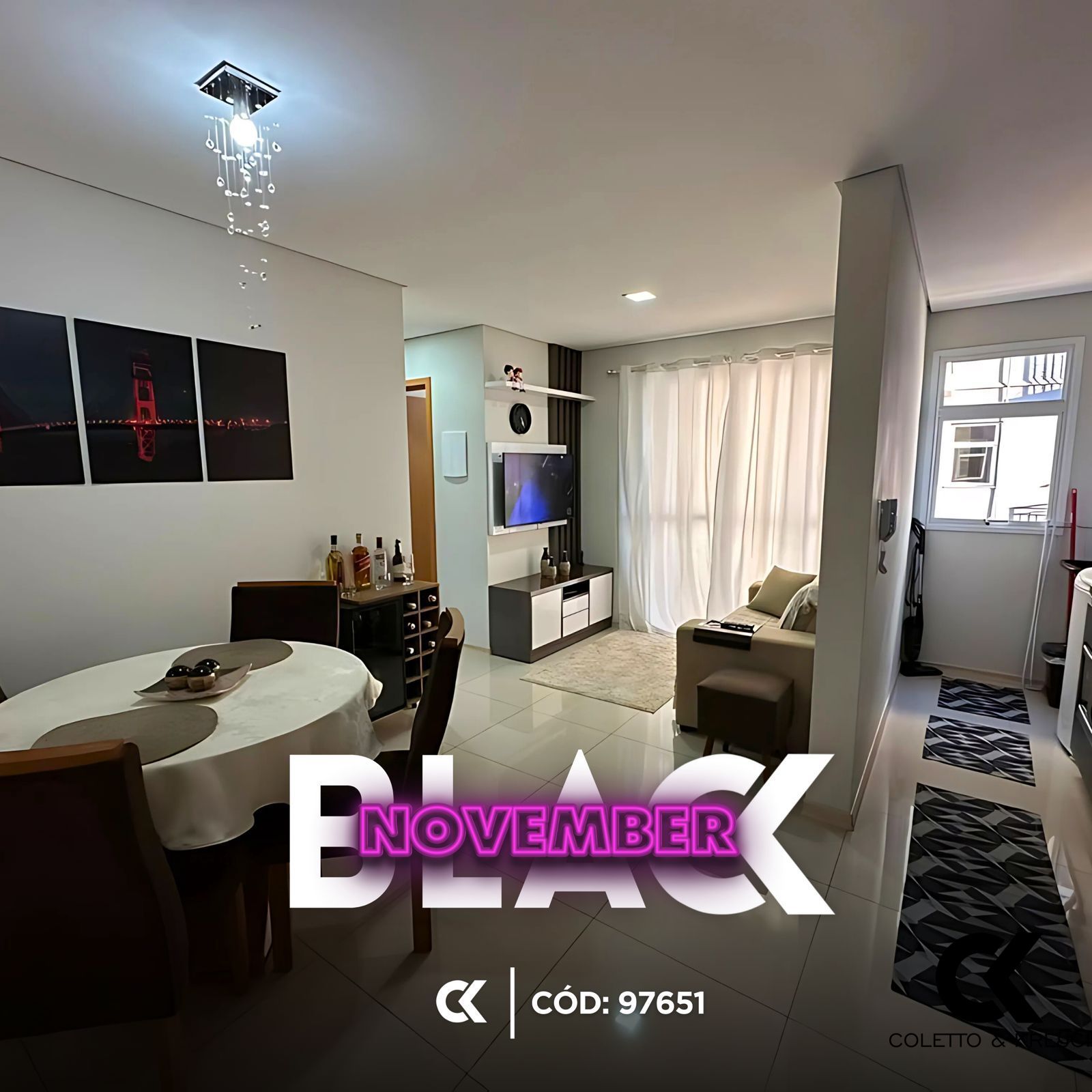 Apartamento à venda com 2 quartos, 51m² - Foto 1