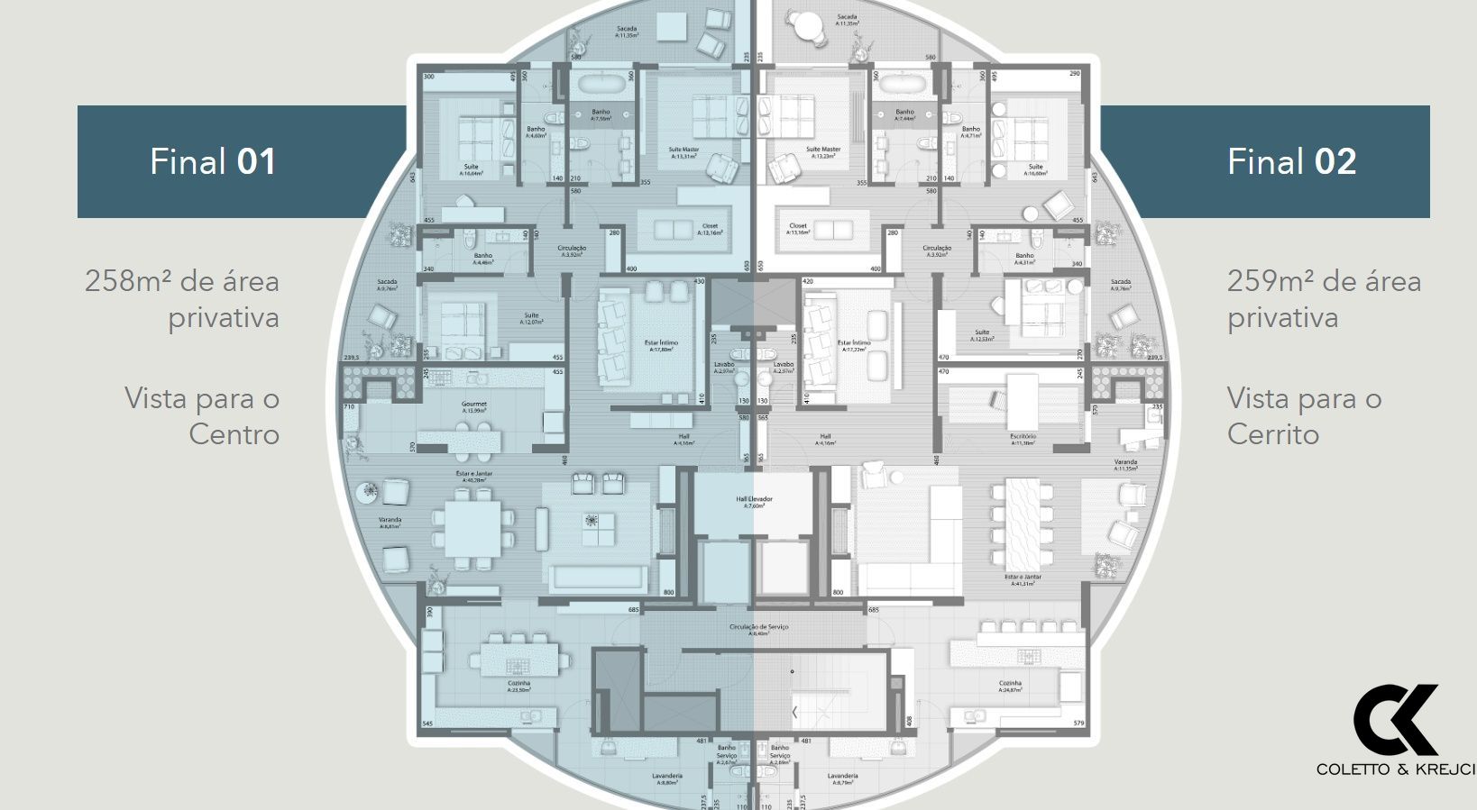 Apartamento, 3 quartos, 257 m² - Foto 14