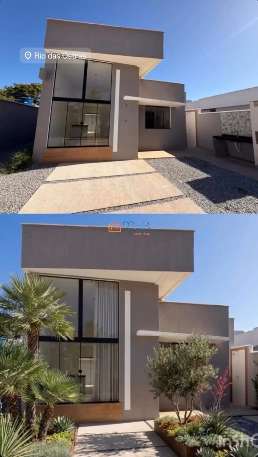 Casa Moderna com 3 Quartos, Suíte e Área Gourmet com Piscina em Rio das Ostras