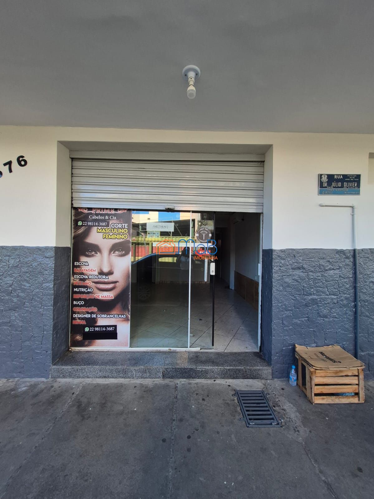 Loja comercial 30m² com cozinha
