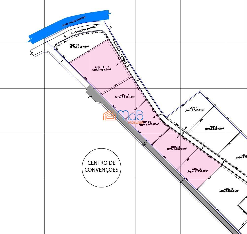 Área com 2.661m2 ao lado do centro de Convenções de Macaé