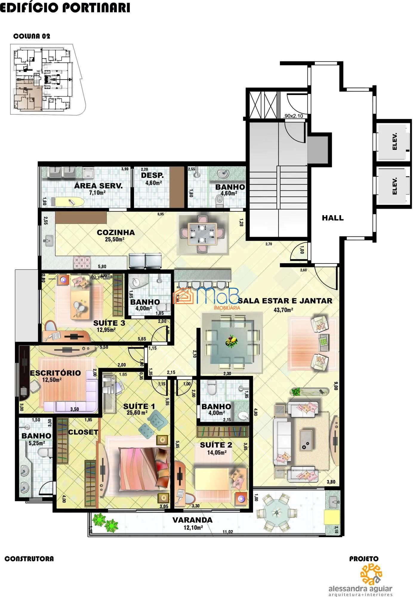 Apartamento, 3 quartos, 210 m² - Foto 10