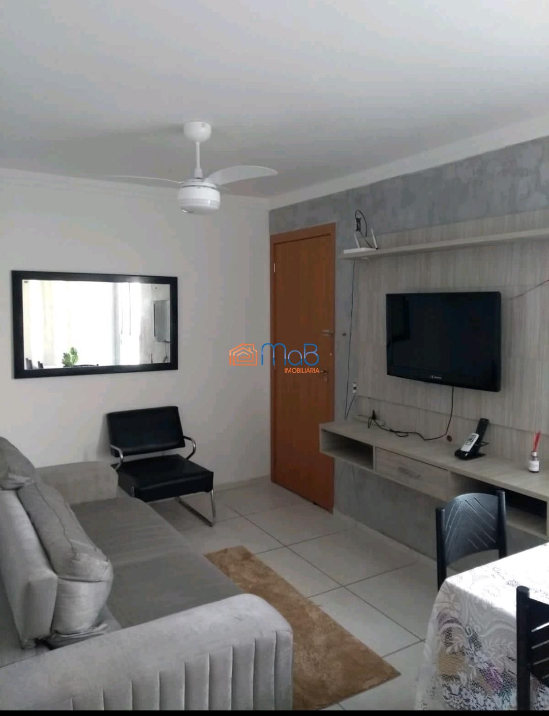 Parque alameda da costa, mobiliado, 2/4 56m²
