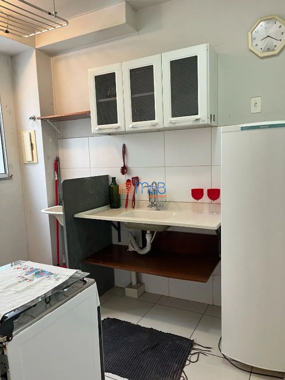 Apartamento mobiliado para aluguel - virgem santa