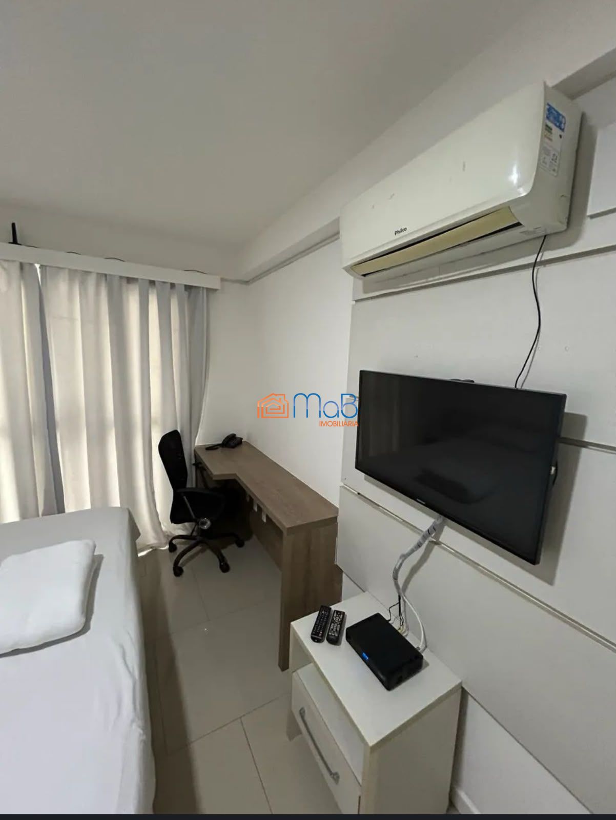 Aluga-se flat 30m² mobiliado - orla dos cavaleiros - macaé - foto 5