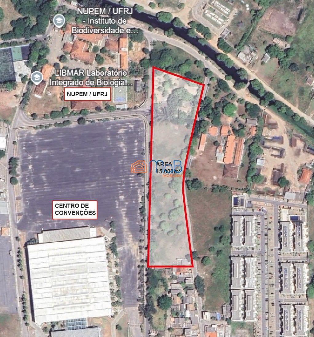 Área com 2.661m2 ao lado do centro de Convenções de Macaé
