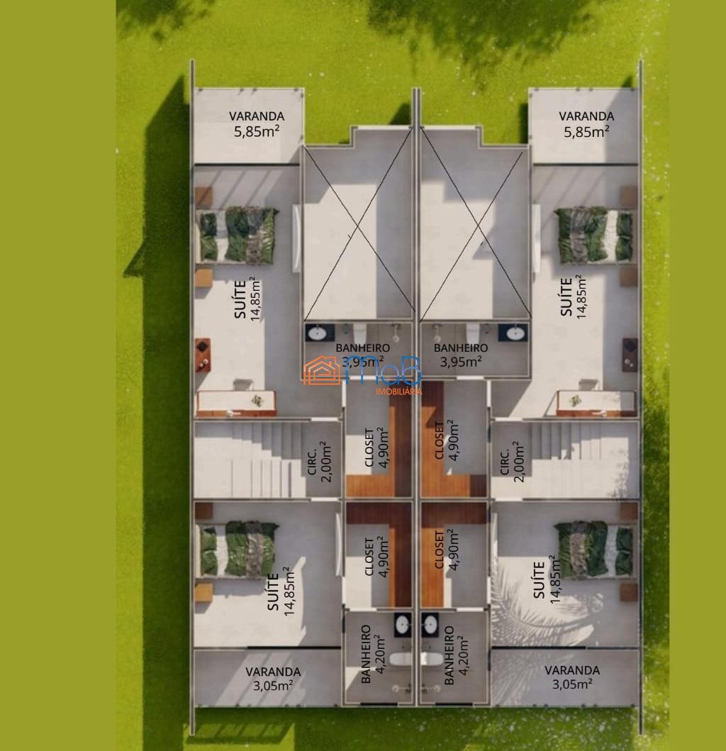 Casa, 3 quartos, 200 m² - Foto 11