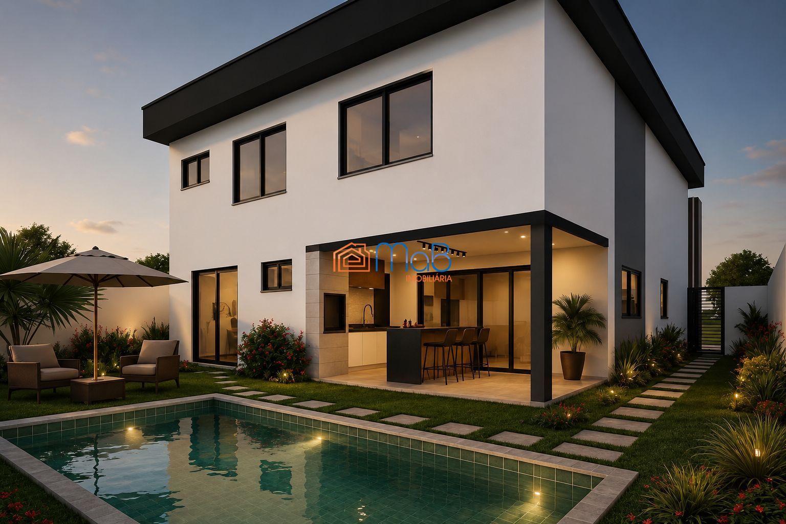 Casa 3 dormitórios à venda alphaville rio das ostras/rj - foto 2