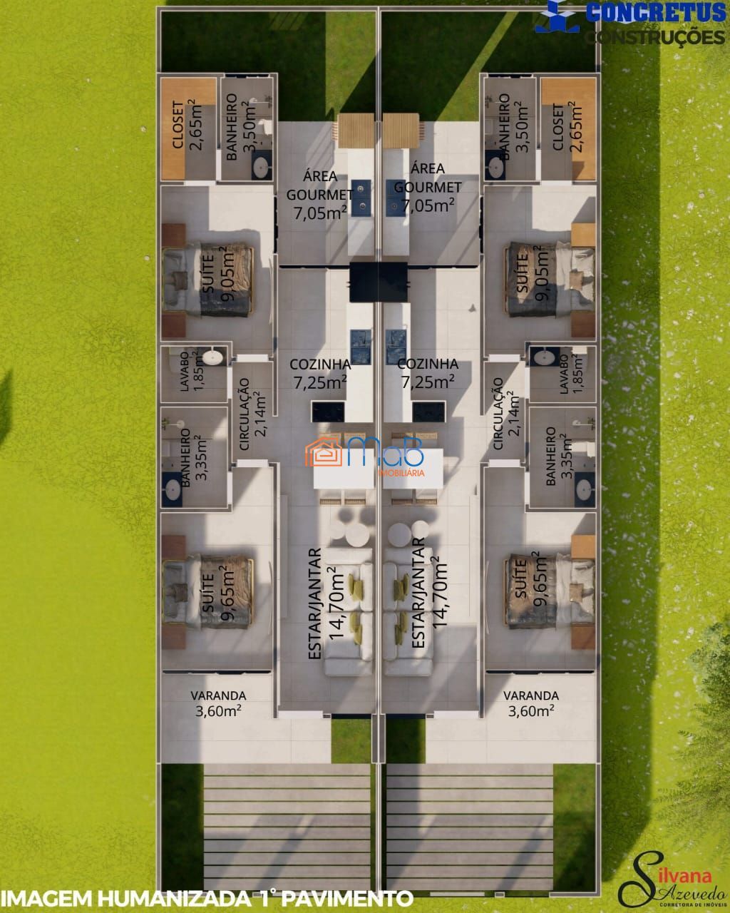 Casa com 02 suítes no Vale das Palmeiras!