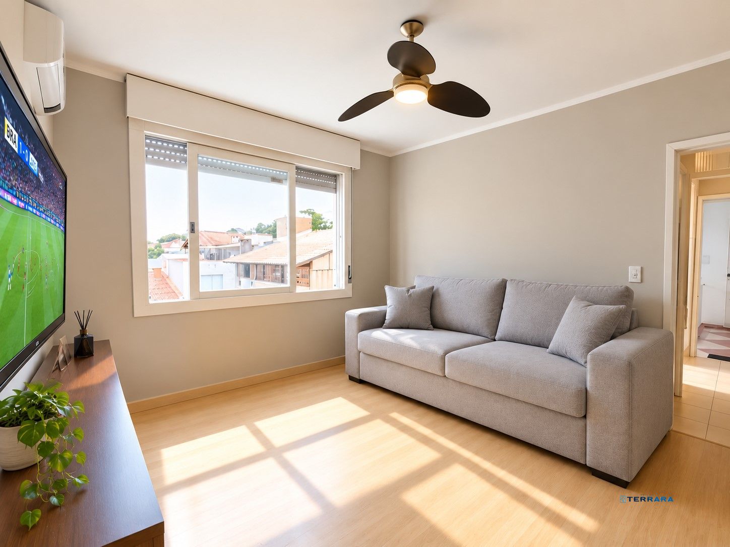 Apartamento semi mobiliado de 1 quarto e 1 vaga coberta no bairro Higienópolis