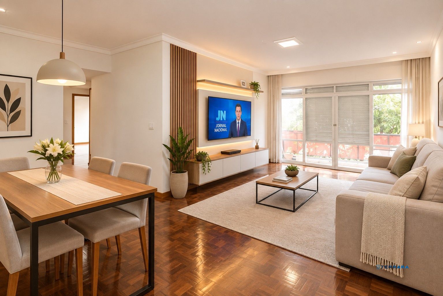 Apartamento de 3 dormitórios no centro Histórico de Porto Alegre.