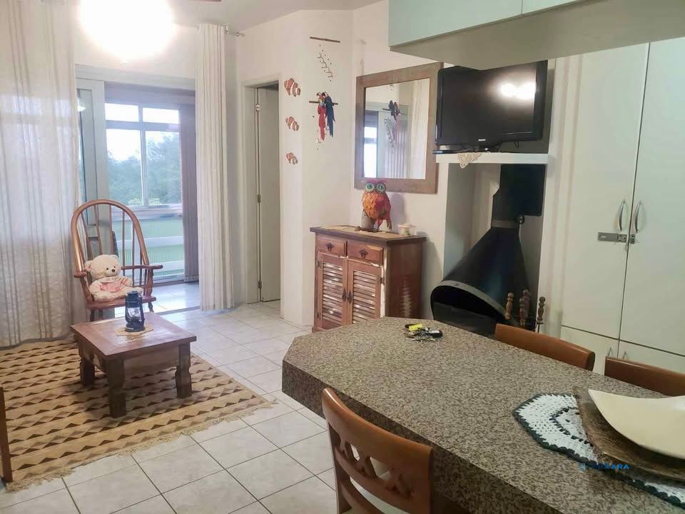 Apartamento 1 quarto com 1 vaga escriturada no condomínio Waikiki Capão Novo, Capão da Canoa.