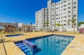 Apartamento térreo garden Semi mobiliado no bairro Morro Santana - 2 dormitórios