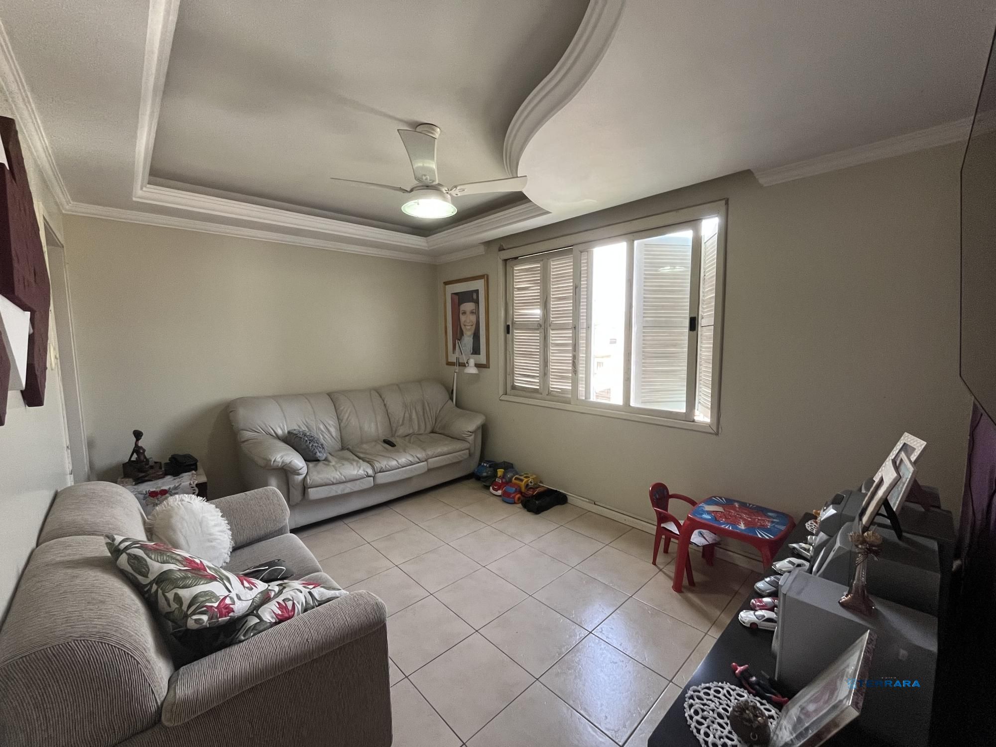 Apartmaneto no bairro Santa Tereza 3 dormitórios transformado em 2 - 1 vaga de garagem