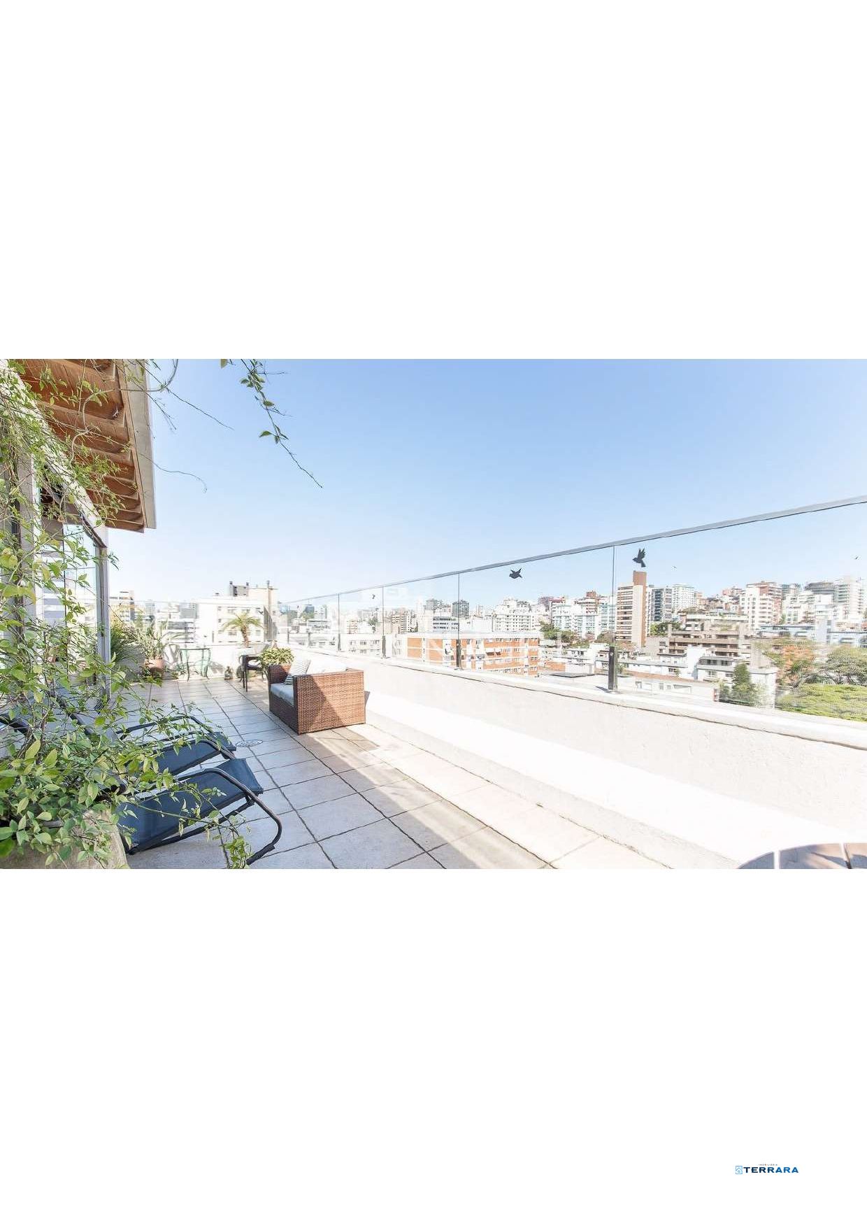 Vista panorâmica do terraço