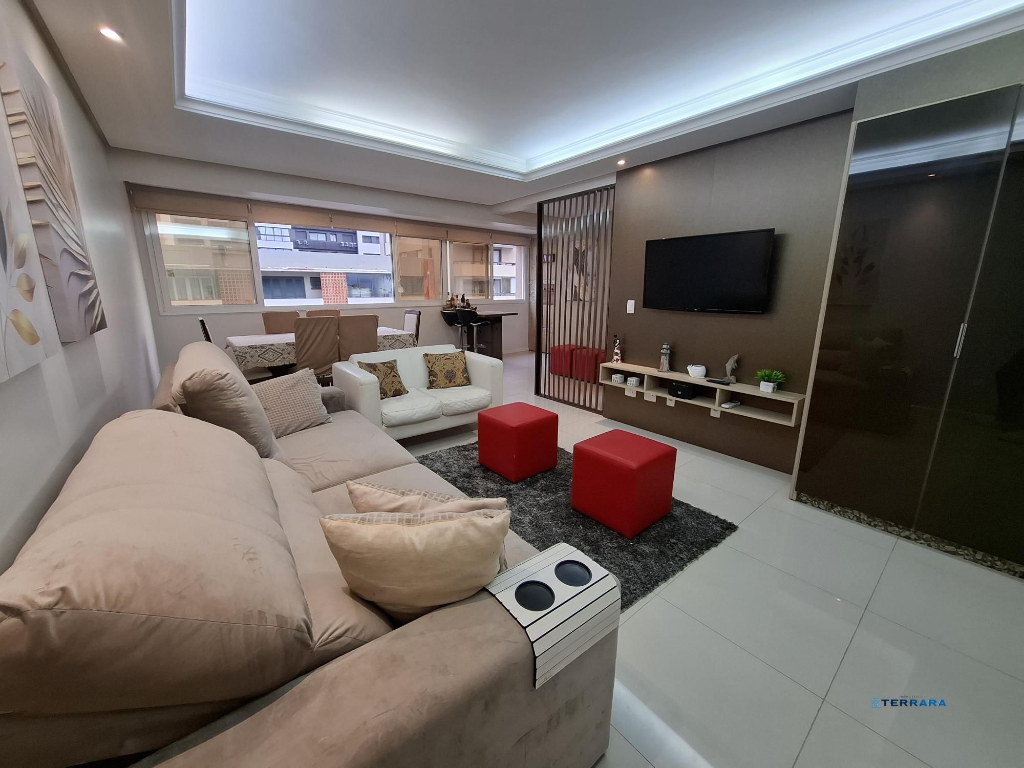 Apartamento 3 dormitórios mobiliado próximo ao mar em Torres RS