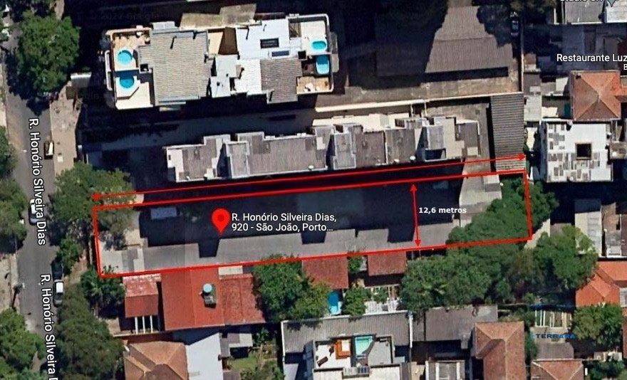 Terreno de 995,40m² no Bairro São João