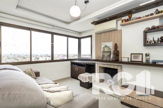 Apartamento 3 Dormitórios com Suíte, Lareira e 2 Vagas