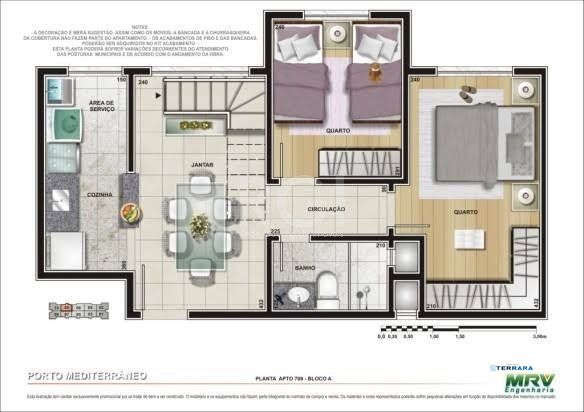 Apartamento, 2 quartos, à venda, 50 m², Sarandi - Porto Alegre — foto 2