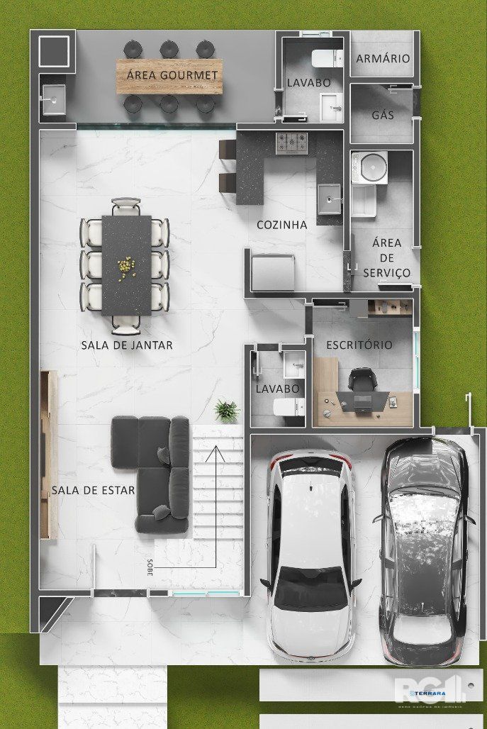 Casa de Condomínio, 3 quartos, à venda, 186 m², Coronel Nassuca - Guaíba — foto 4