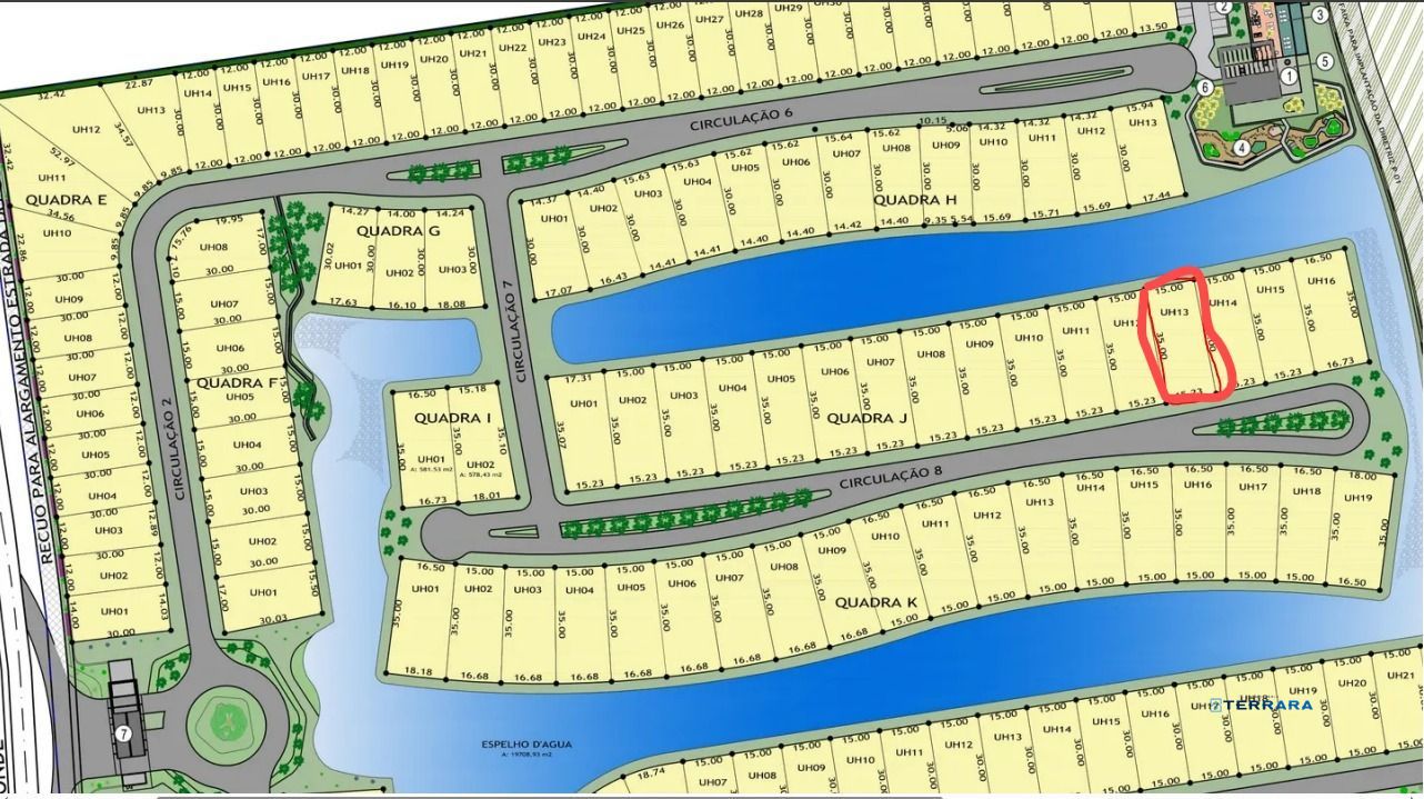 Terreno em condominio fechado