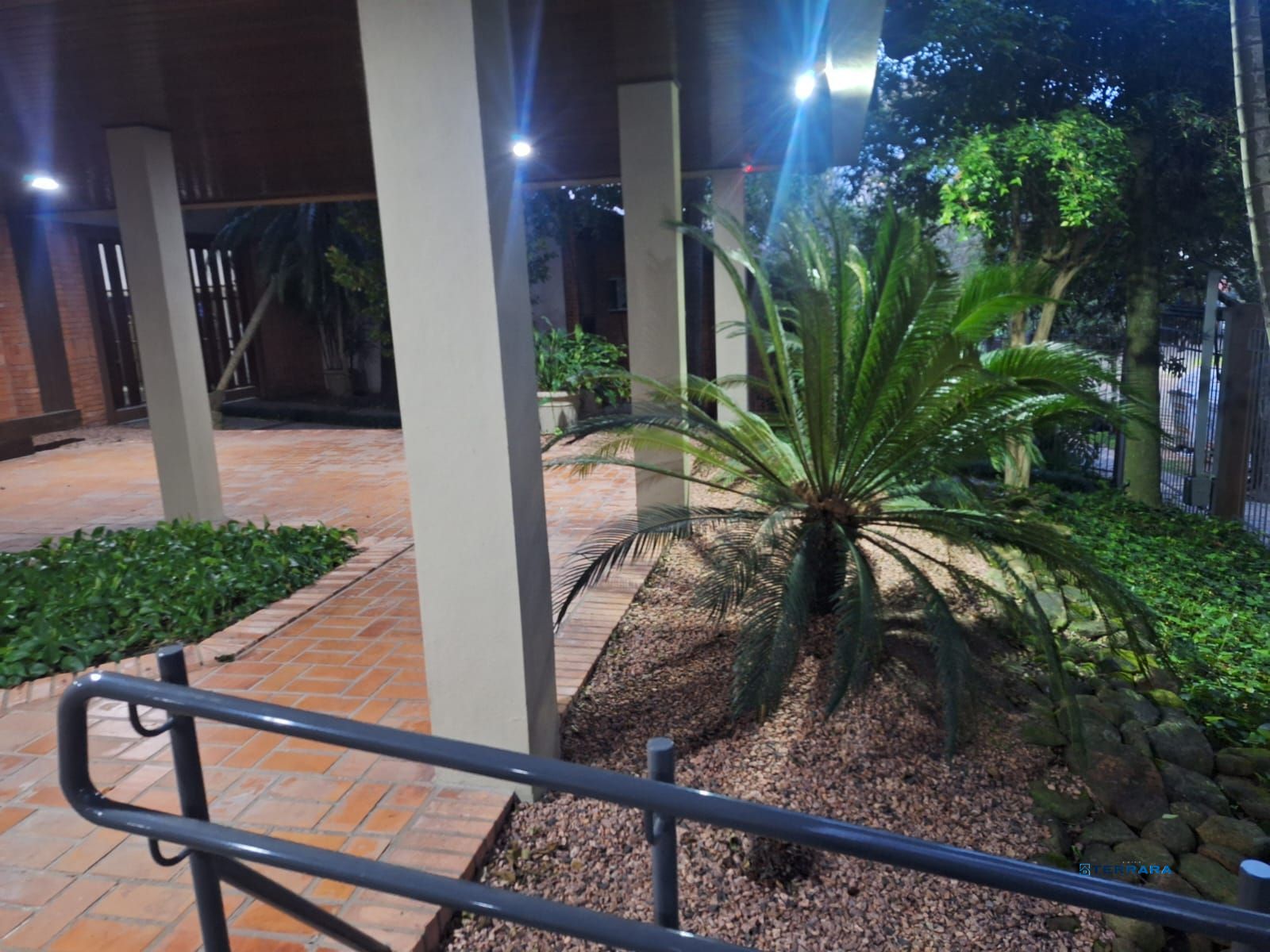jardim do predio